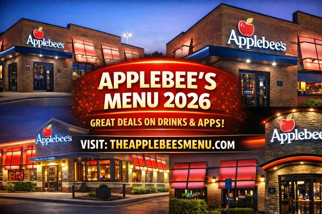 Applebee's menu PDF