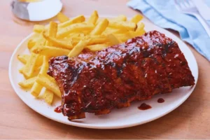 Half Rack Double Baby Back Ribs