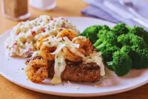 Shrimp ‘N Parmesan Sirloin