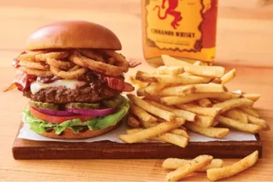 Whisky Bacon Burger